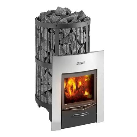 Harvia Legend 240 Duo Sauna Wood Burning Stove/Fireplace Combo