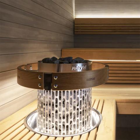 Harvia Cilindro PC110E Half Series 10.5kW Sauna Heater
