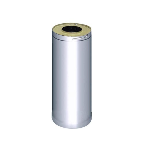 Harvia WHP1000 Sauna Wood Stove Chimney Extension 1000mm Stainless Steel