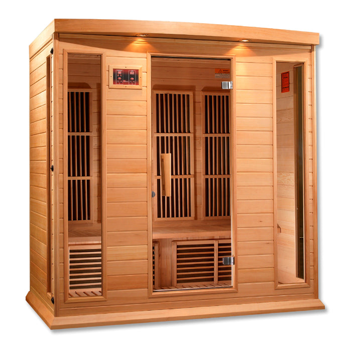 Maxxus 4 person Low EMF FAR Infrared Hemlock Sauna