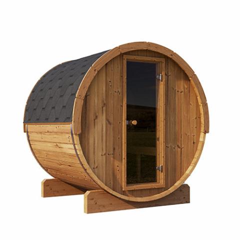 SaunaLife Model E7 Outdoor Sauna Barrel