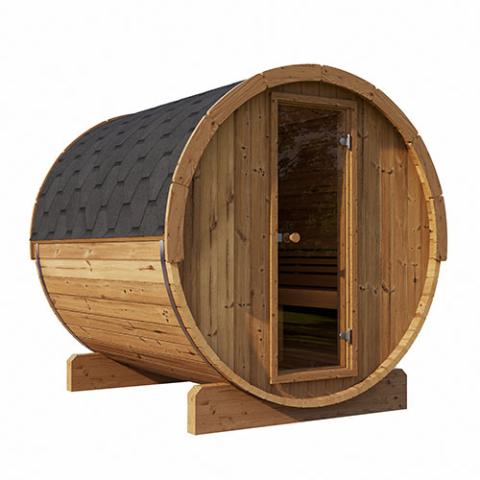 SaunaLife Model E8 Outdoor Sauna Barrel