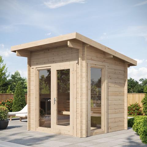 SaunaLife Model G4 Garden-Series Outdoor Sauna