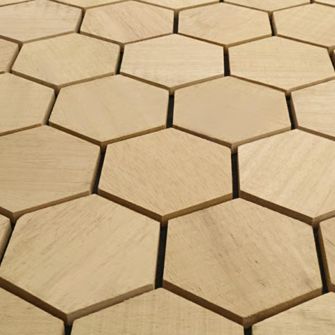 EmotionWood Promenade Abachi Decorative Sauna Wall Panel