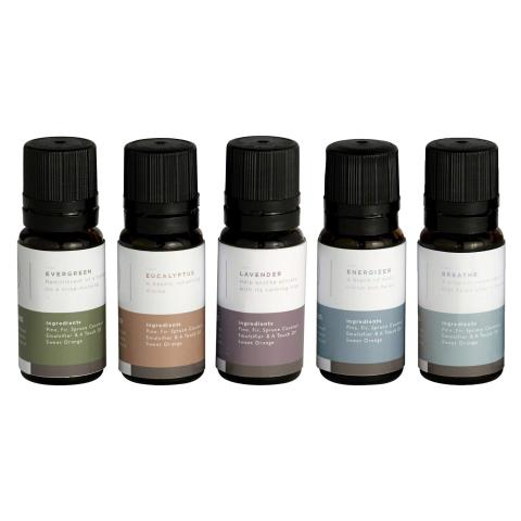 Mr.Steam Essential Oil 5-Pack, 10ml Bottles