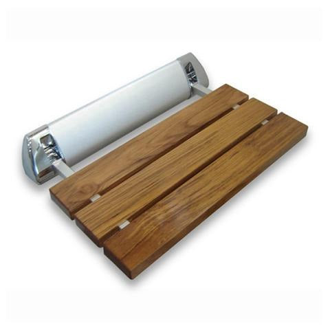 Amerec Wall-Mount Steam Shower TEAK SEAT