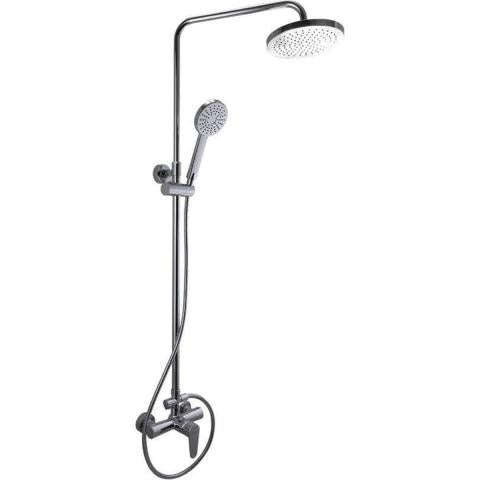 SaunaLife Rain-Series Outdoor Barrel Shower Kit