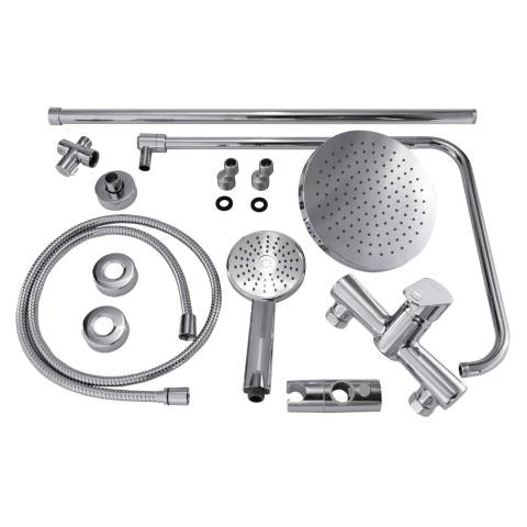 SaunaLife Rain-Series Outdoor Barrel Shower Kit