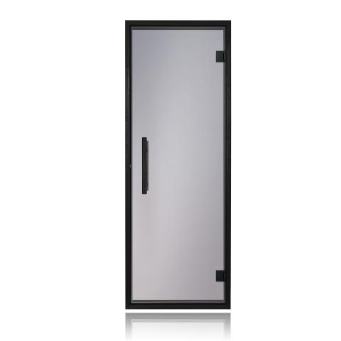 Prosaunas Prehung Tinted Glass Black Alder Frame Sauna Door 24x73