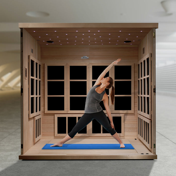 Catalonia 8 Person Ultra Low EMF FAR Infrared Sauna