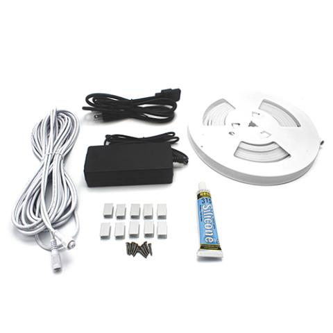 Universal Sauna Light Kit with 16-ft White Light Flexible LED Strip