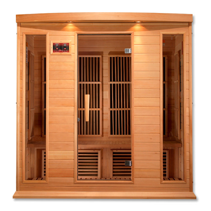 Maxxus 4 person Low EMF FAR Infrared Hemlock Sauna