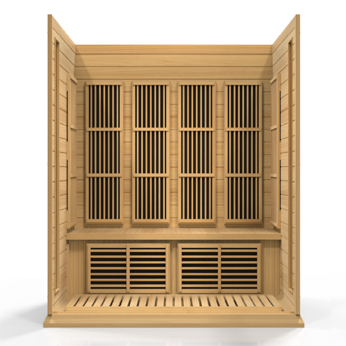 Maxxus 4 person Low EMF FAR Infrared Hemlock Sauna