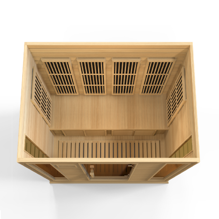 Maxxus 4 person Low EMF FAR Infrared Hemlock Sauna