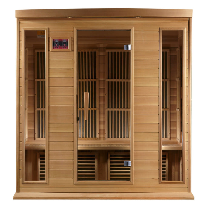 Maxxus 4 Person Low EMF FAR Infrared Cedar Sauna