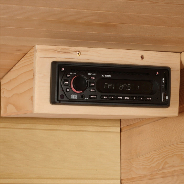 Maxxus 4 Person Low EMF FAR Infrared Cedar Sauna