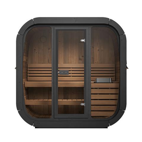SaunaLife Model CL4G Cube-Series Outdoor Sauna