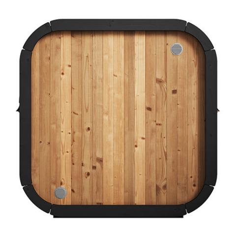 SaunaLife Model CL4G Cube-Series Outdoor Sauna
