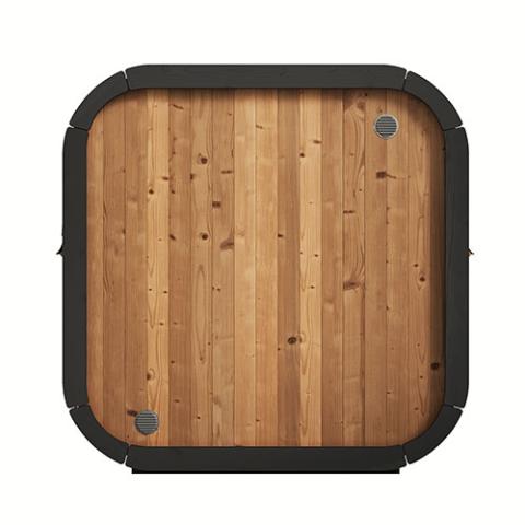 SaunaLife Model CL5G Cube-Series Outdoor Sauna