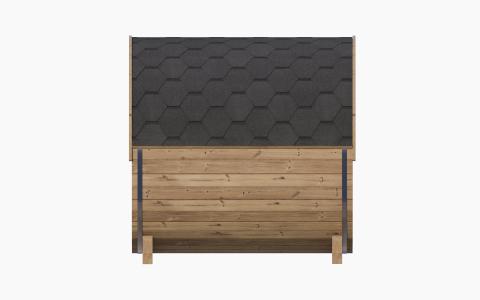 SaunaLife Model E7 Outdoor Sauna Barrel