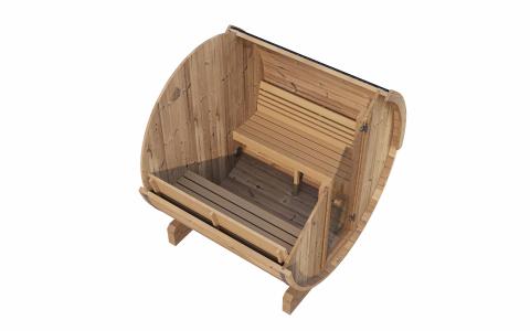 SaunaLife Model E7 Outdoor Sauna Barrel