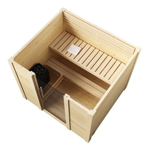 SaunaLife Model G2 Garden-Series Outdoor Sauna