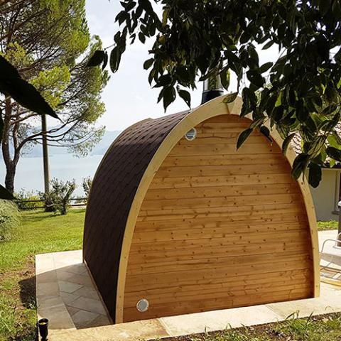 SaunaLife Model G3 Garden-Series Outdoor Sauna