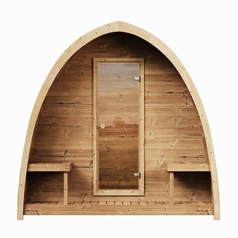 SaunaLife Model G3 Garden-Series Outdoor Sauna