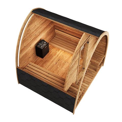 SaunaLife Model G3 Garden-Series Outdoor Sauna