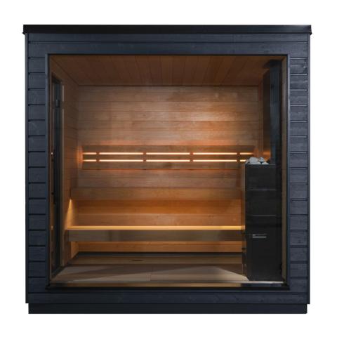 SaunaLife Model G6 Garden-Series Pre-Assembled Outdoor Sauna