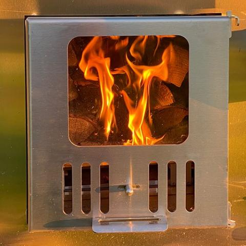 SaunaLife Model S4N Soak-Series Home Wood-Burning Hot Tub, Natural, Up to 6 Persons