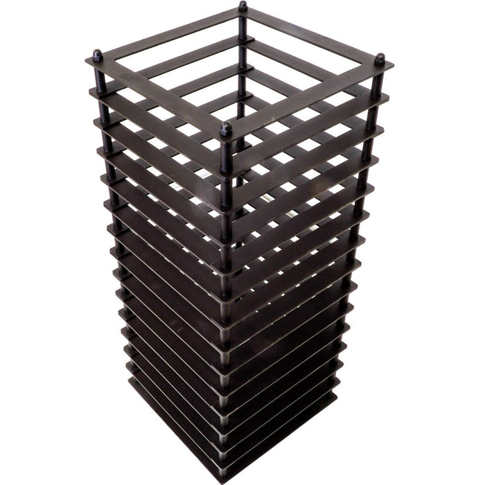 Cozy Heat Quattro H700 Chimney Cover, Black Stainless Steel for Quattro Sauna Stoves