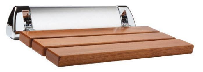 Amerec Wall-Mount Steam Shower TEAK SEAT