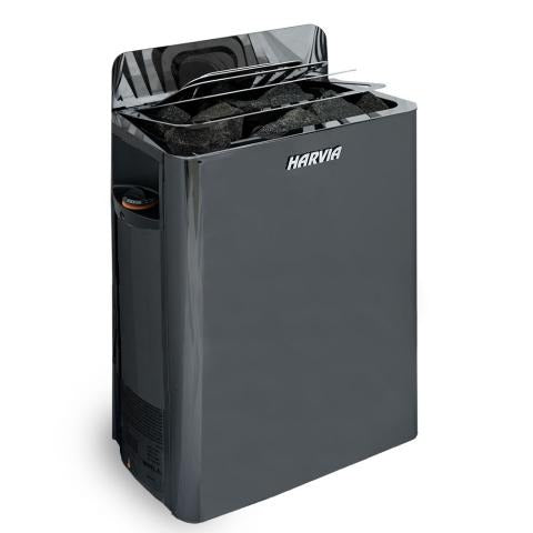 Harvia The Wall Series SW60 6kW Black Steel Sauna Heater